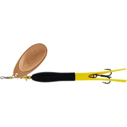 Westin FC Upstream Black/Flouro Yellow Copper Blade