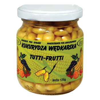 Lorpio Corn Flavoured In Juice Tutti Frutti 125g