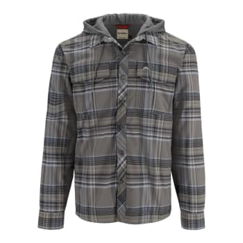 Simms Coldweather Hoody Gunmetal Neo Plaid