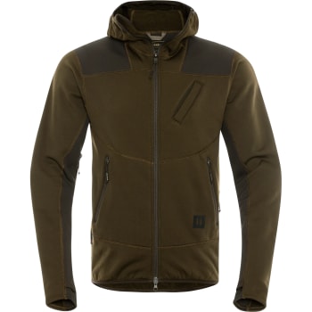 Härkila Deer Stalker Fleece-hettegenser med glidelås Men Willow Green