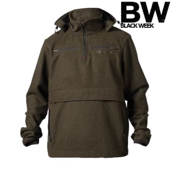 Haunter Loden Anorak Forest Green