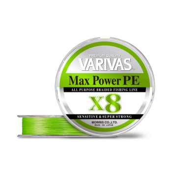 Varivas MAX power PEX 8 lime green 200m