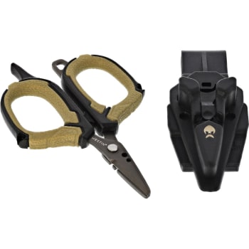 Westin Braid Scissors Incl, Sheath S 3,5''/8,9cm Black Sand