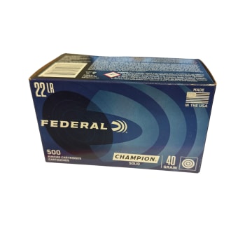 Federal 22 LR Target Promo 50pk