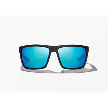 Bajio Stiltsville Black Matte Blue Mirror Glass