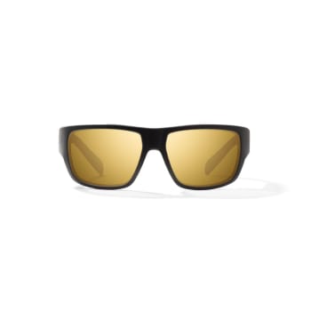 Bajio Piedra Black Matte Yellow Mirror Glass