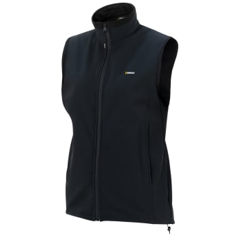 Swazi Sable Vest Woman Black