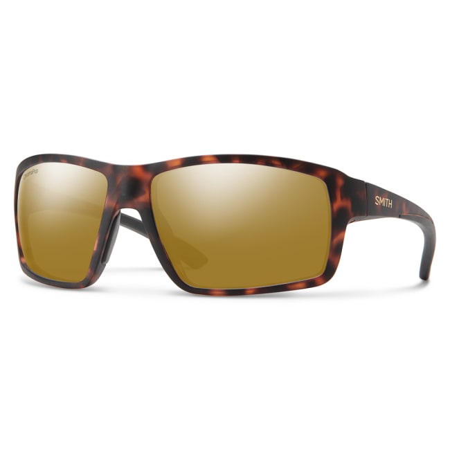Smith Optics Redding Matte Amber Tortoise Polar Bronze Mirror