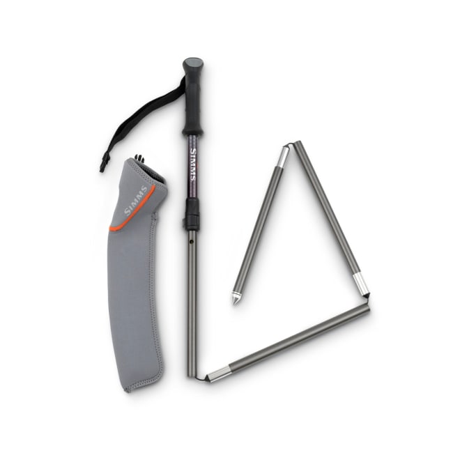 Simms Wading Staff Dark Gunmetal