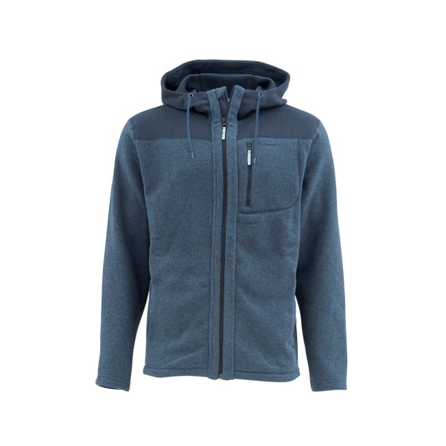 Simms Rivershed Full Zip Hoody Admiral Blue