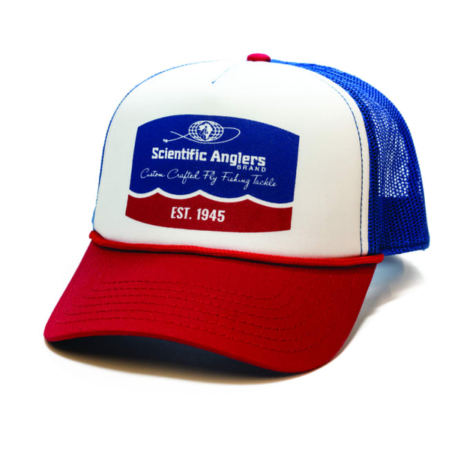 SA Mesh Trucker Hat Retro Logo