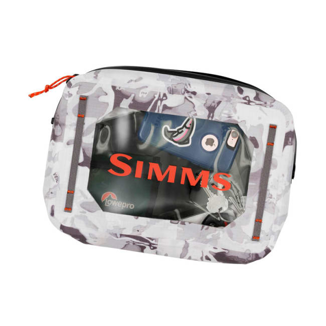 Simms Dry Creek Gear Pouch - 4L Cloud Camo Grey