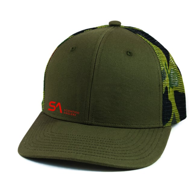 Scientific Anglers SA Hat Logo Camo