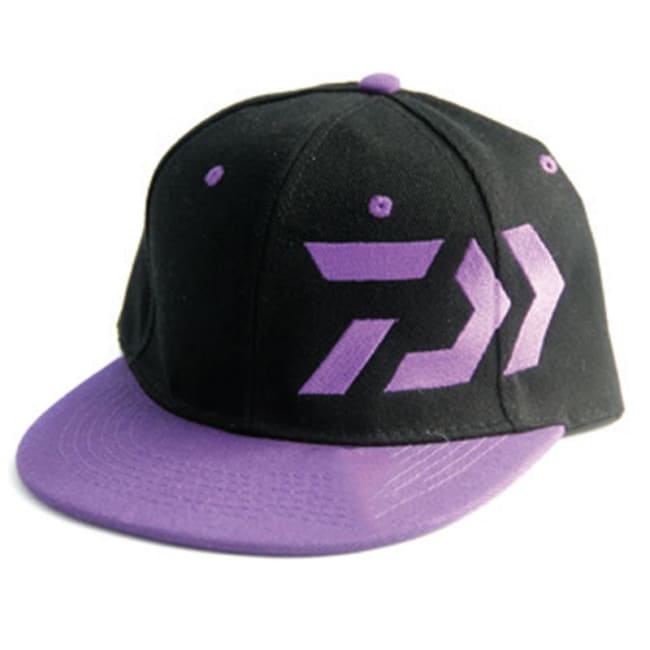 Daiwa Snapback Cap - Black/Purple