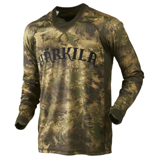 Härkila Lynx L/S T-Shirt Axis MSP Forest Green
