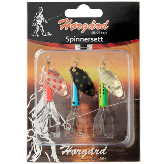 Hørgård 3Pk Spinnersett 7g
