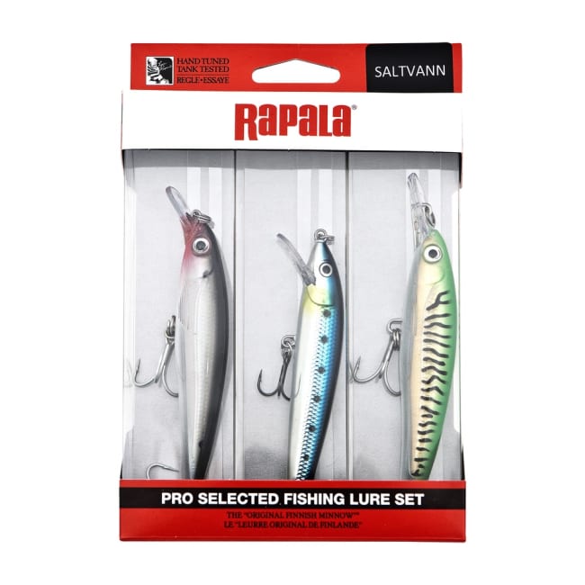 Rapala Saltvannssett 3 Stk