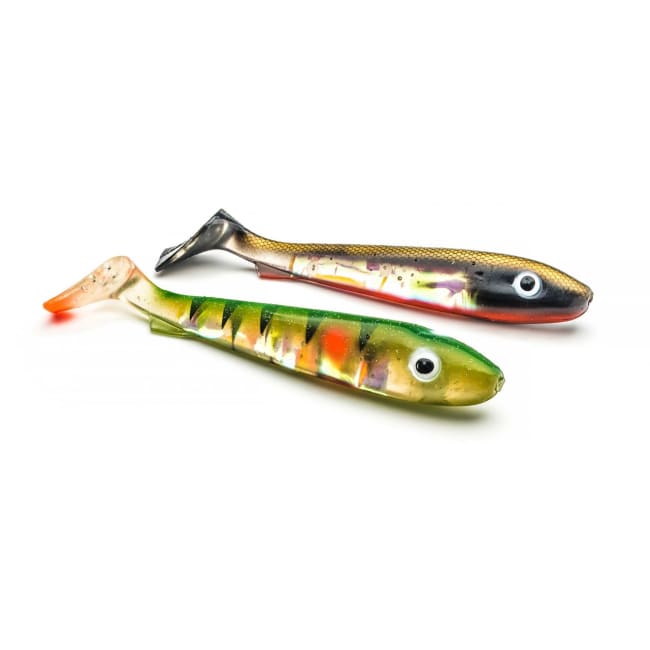 SZ McRubber Flash Junior 17cm Shiner & Perch 2-pk