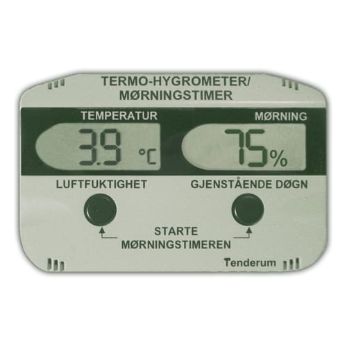 Tenderum Mørningstimer Veggmodell