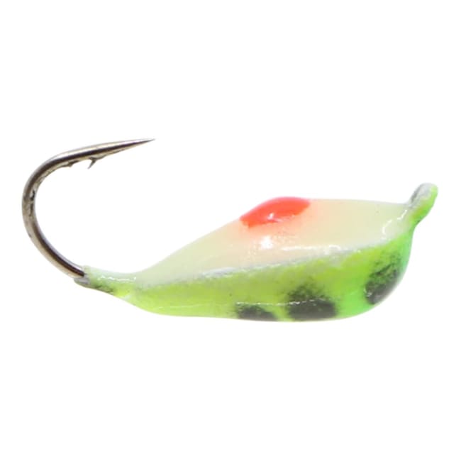 Blue Fox Mormyshka Tear Drop Hvit/Gr/Gul/Sv