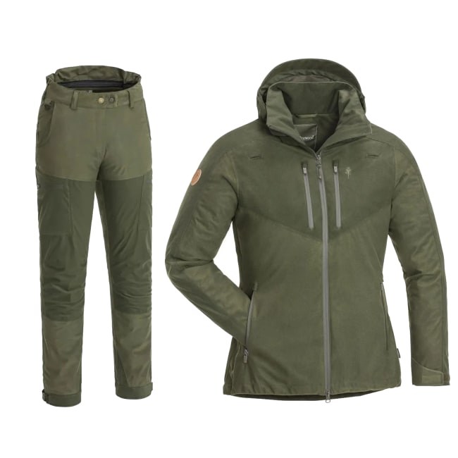 Pinewood Retriever Active Jaktdress Dame Mossgreen/D.Mossgreen