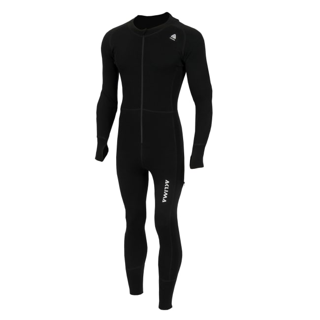 Aclima Warm Wool Overall Herre Jet Black