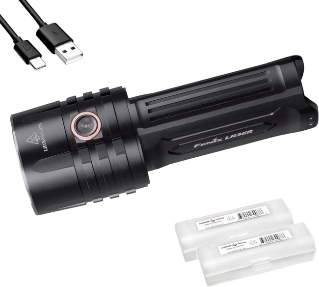 Fenix Håndlykt 10000lm oppladbar 2 xt 21700 batteri 5000mAh