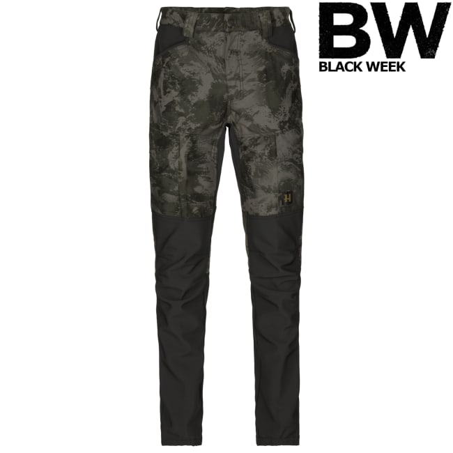 Härkila NOCTYX Camo Silent Bukse AXIS MSP/Black