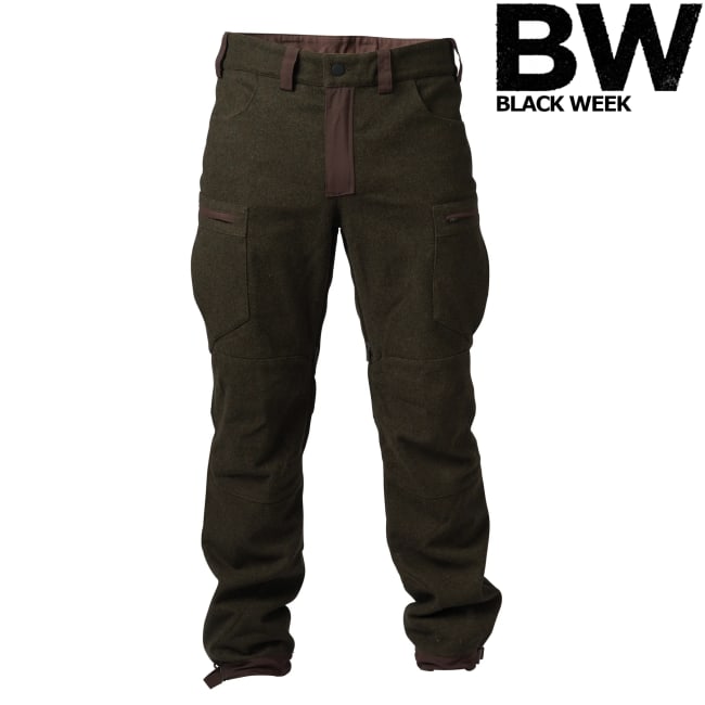 Haunter Loden Bukse Forest Green