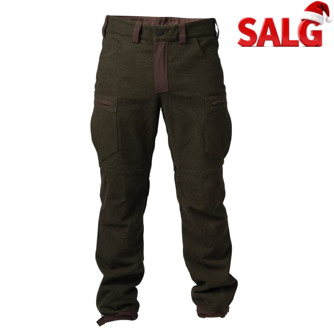 Haunter Loden Bukse Forest Green