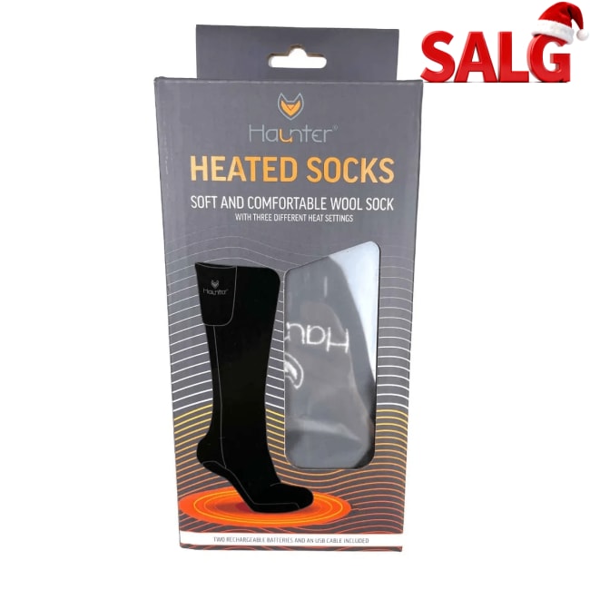 Haunter Varmesokker inkl. batteri