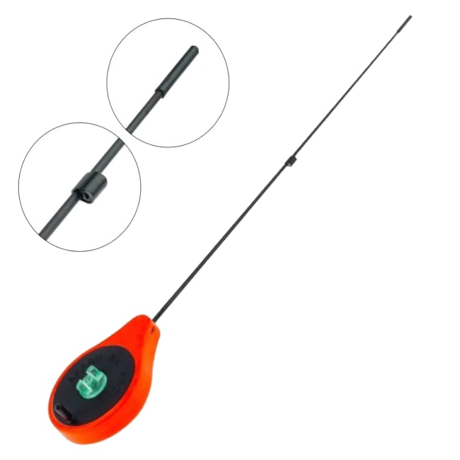 Finnex Sport Mormyshkastikke Karbon 195 mm Rød