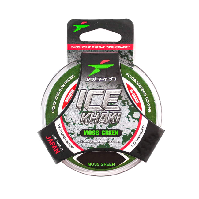 Intech Khaki Ice Line moss green 30m