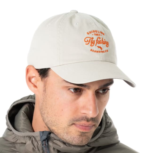 Guideline Fly Fishing Dad Cap - Bone