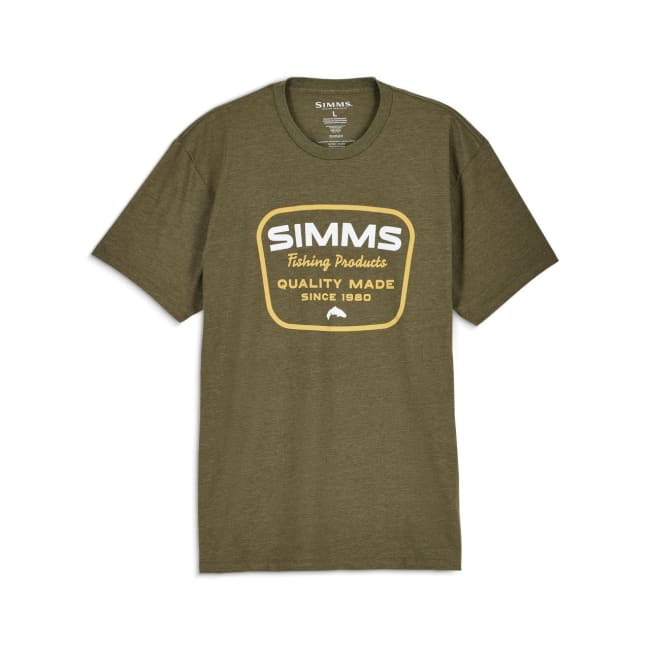 Simms Stamp Lock T-shirt Military Heather