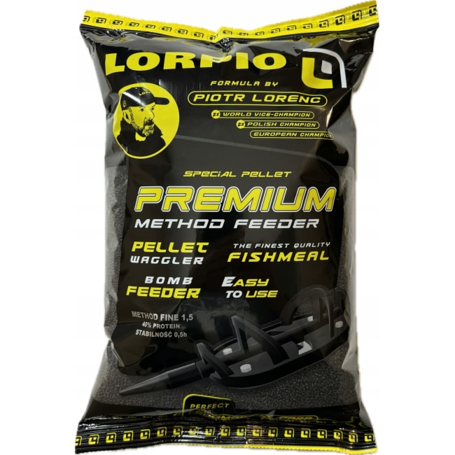 Lorpio Methodfeeder Pellets 1,5mm 2kg