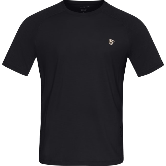 Norrøna Femund PureUll T-Skjorte Herre Caviar Black