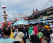 Tabuik dihoyak warga di Pariaman, Sumatera Barat (2018)