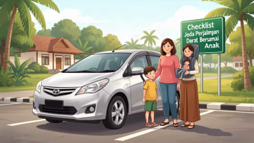 Checklist Jeda Perjalanan Darat Bersama Anak