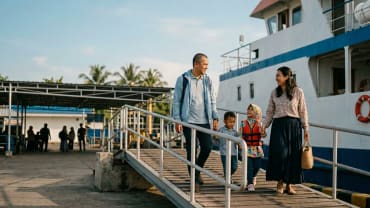 Panduan Naik Kapal Laut dan Feri Penyeberangan Bersama Anak