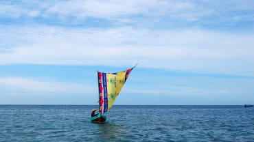 Berlayar di Laut jawa, Pulau Tidung