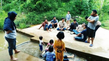 Kebun Mbah Gonjong, Spot Bersantai dan Memancing yang Tidak Biasa