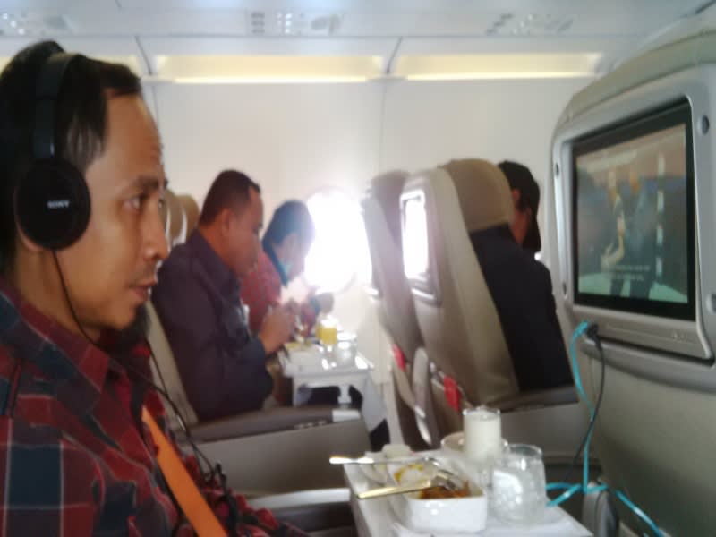 Menikmati layanan kelas bisnis Batik Air