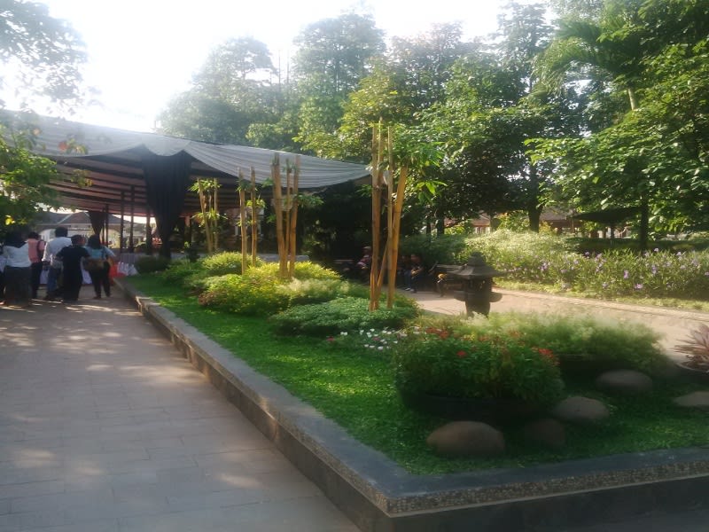 Salah satu sudut Taman Maya Datar, Purwakarta