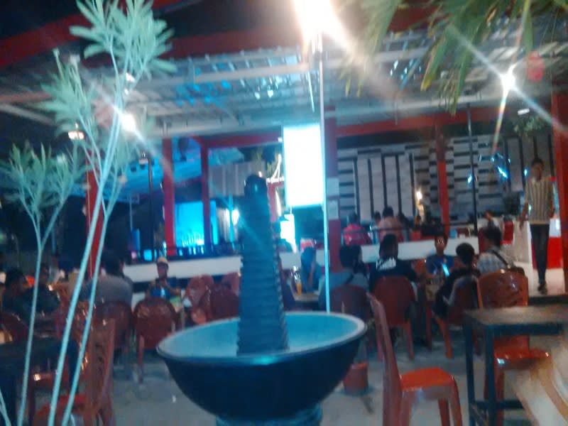 Salah satu sudut Warkop Aweng Jl Sam Ratulangi, Palu