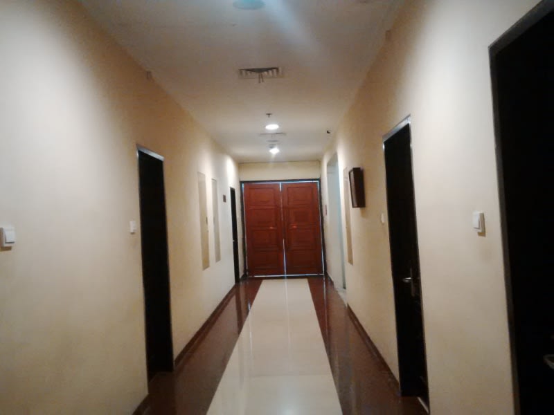 Salah satu lorong di Hotel Rose In, Bantul
