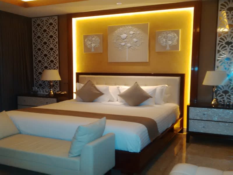 Kamar tidur di Majestic Point Villas, Bali