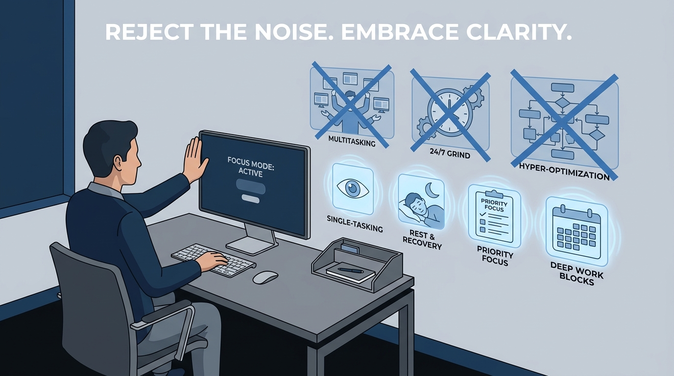 Peak Performance Myths Busted: 3 Habits Killing Output