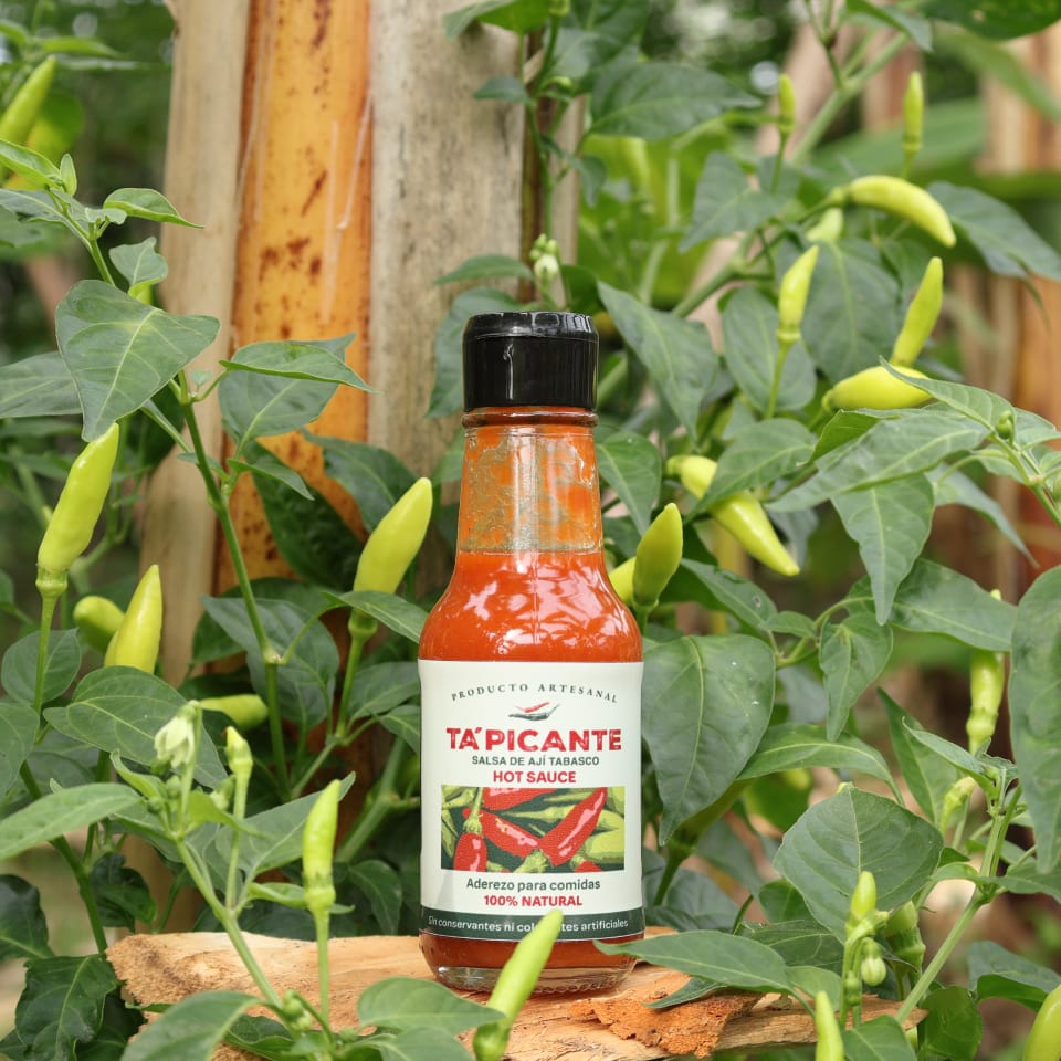 Ta'picante La chica, salsa de ají tabasco (90 ml)