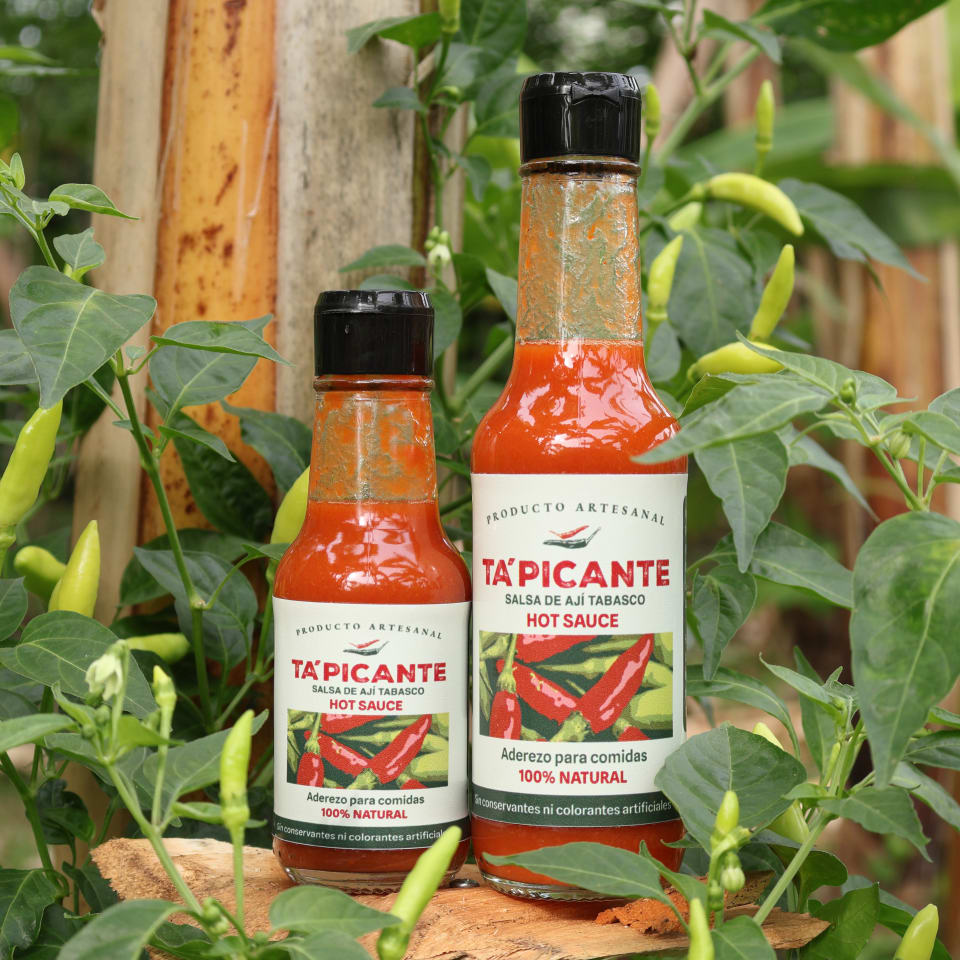 Ta'picante El combo, salsa de ají tabasco (165 ml + 90 ml)